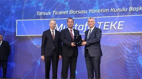 Tarsus Ticaret Borsası’na Ödül