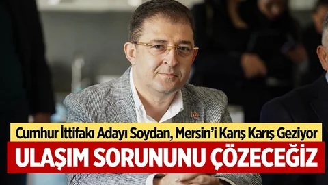 Çamlıyayla’dan Serdar Soydan’a Büyük İlgi