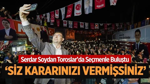 Toroslar’da Serdar Soydan Rüzgarı Esti