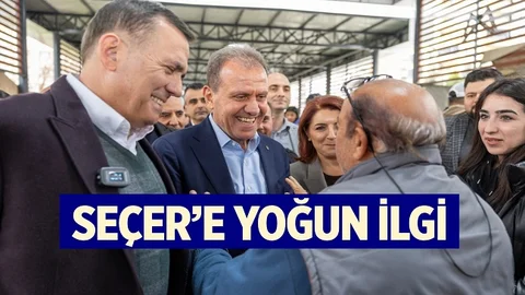 Çiftlikköy Halkından Seçer’e Yoğun İlgi