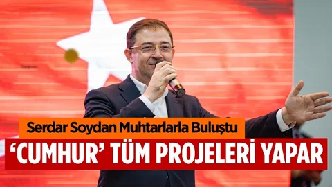 Serdar Soydan Akdeniz ve Yenişehir Muhtarları İle Buluştu