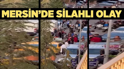 Mersin’de Silahlı Olay, 2 Yaralı