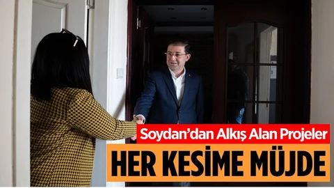 Serdar Soydan: ”Emeklilerimize 10 Bin TL Destek Vereceğiz”