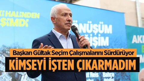 Gültak: ‘31 Mart’ta Bu Halk Size ‘Artık Yeter’ Diyecek!’