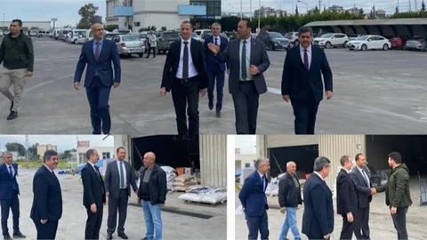 Tarsus Kaymakamı Akyüz’den Borsa’ya Ziyaret