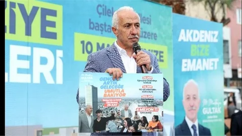 Akdeniz Belediye Başkanı Gültak: “Bir 5 Yıla Daha İhtiyacımız Var”
