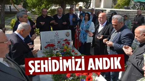 Şehit Yüzbaşı Halil Özdemir Anıldı