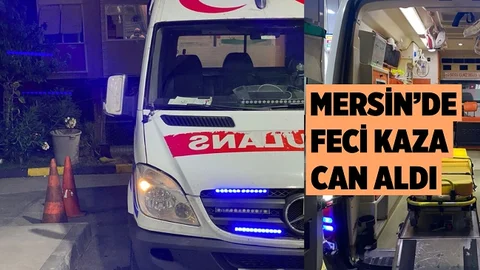 Mersin’de Otomobil Motosikletle Çarpıştı, 1 Ölü