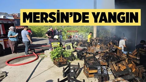 Mersin’de Yangın Korkusu