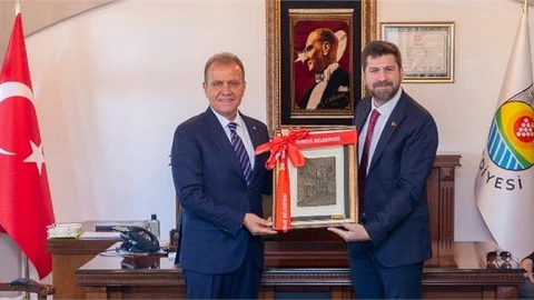 Başkan Seçer’den Başkan Boltaç’a Hayırlı Olsun Ziyareti