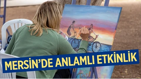 Mersin’de Kadınlar, Doğayı Ve Bisikleti Kendi Özgün Çalışmalarıyla Resmetti