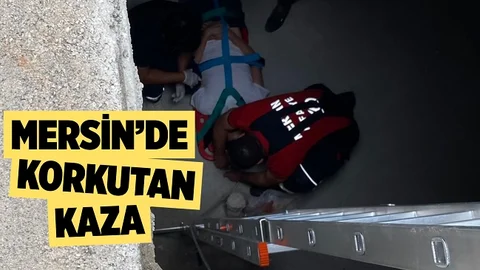 Mersin’de Korkutan Kaza, 1 Yaralı