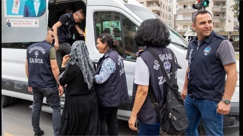 Mersin Merkezde Artış Gösteren Dilencilere Müdahale