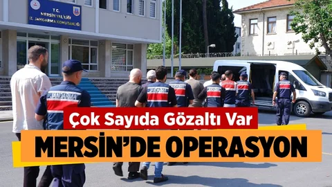 Mersin Merkezli Bozdoğan 35 Operasyonu