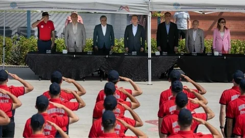 Seçer’den Göreve Başlayan İtfaiye Personeline Tebrik