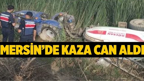 Mersin’de Traktör Kazası, 1 Ölü