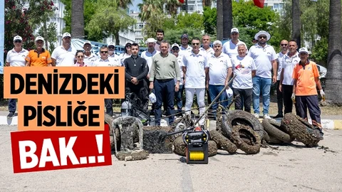 Denizden Çıkan Çöpler ‘Yine’ Şaşırtmadı