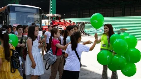 Büyükşehir, Çocuklara Çevre Bilincini Aşılamak İçin Gezi Düzenledi