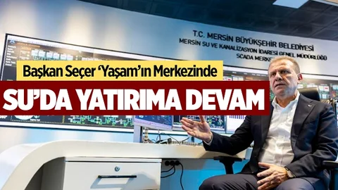 Seçer’den Aşırı Su Tüketimine Karşı Vatandaşlara ‘Dikkatli Olalım’ Çağrısı