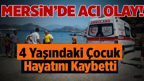 Suda Sürüklenen Çocuk Hayatını Kaybetti