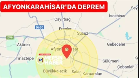 Afyonkarahisar Merkez'de 4.4 Büyüklüğünde Deprem