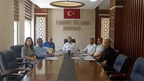 Tarsus Ticaret Borsası Yönetim Kurulu Haftalık Olağan Toplantısını Gerçekleştirdi