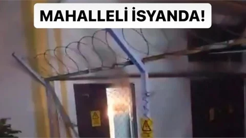 Trafo Yangını Mahalle Sakinlerini Sokağa Döktü