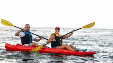 Sabah Sporunu Kürekle Yaptı