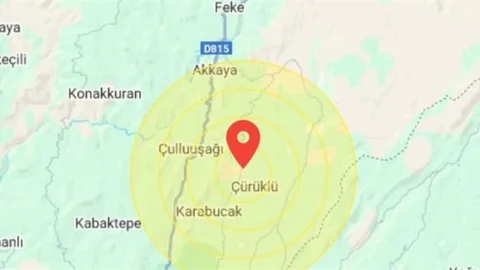 Mersin ve Adana'da Bir Deprem Hissedildi