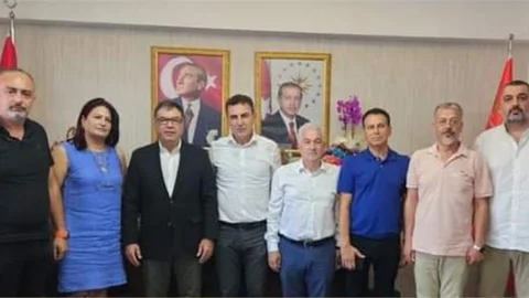 TSO Yönetimi'nden İlçe Müdürü Şahin İle Müdür Anteplioğlu'na Ziyaret