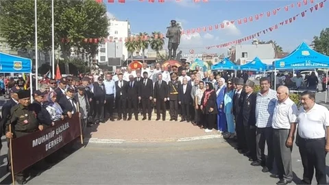 TARSUS'TA 30 AĞUSTOS ZAFER BAYRAMI TÖRENLE KUTLANDI