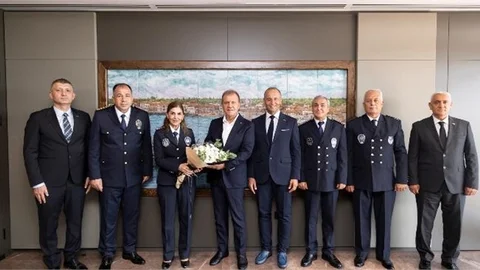 ZABITA TEŞKİLATI’NDAN BAŞKAN SEÇER’E ZİYARET