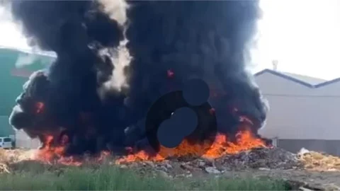 MERSİN HURDACILAR SİTESİNDE YANGIN...