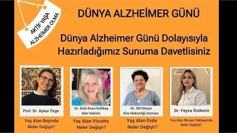 MERSİN VE TARSUS'TA DÜNYA ALZHEİMER FARKINDALIK GÜNÜ ETKİNLİKLERİ DÜZENLENDİ