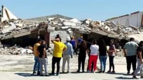 TARSUS'TA DEPREM TATBİKATI