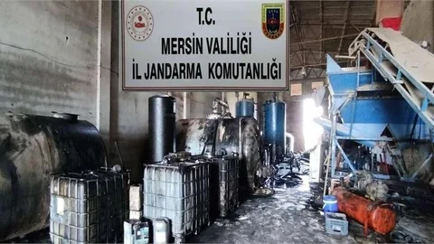 JANDARMADAN KAÇAK AKARYAKIT OPERASYONU”