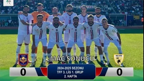 SİLİFKE İLE MUŞ YENİŞEMEDİ:0-0