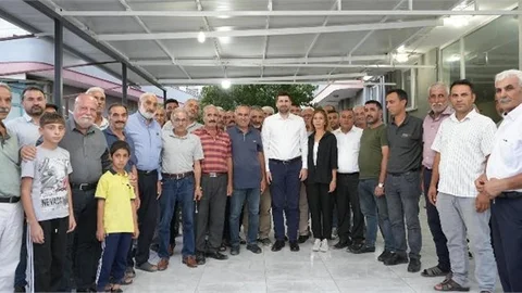 BAŞKAN BOLTAÇ, AKŞEMSETTİN MAHALLESİ’NDE YOĞUN İLGİYLE KARŞILANDI