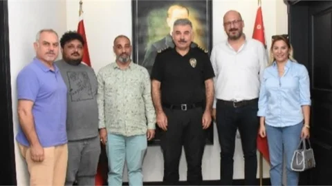 Tarsus Gazeteciler Cemiyetinden Mersin Emniyetinine Ziyaretler