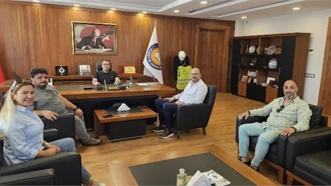 Tarsus Gazeteciler Cemiyeti’nden Tarsus TSO’ya Ziyaret