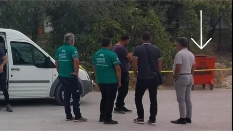 MERSİN'DE ÇÖP KONTEYNIR'INDA BEBEK CESEDİ BULUNDU