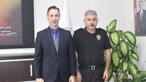 İl Emniyet Müdürü Karabörk'ten, İl Müdürü Öz’e Hayırlı Olsun Ziyareti