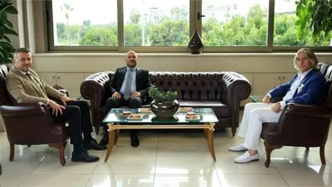 KKTC BAŞKONSOLOSU EZEL, MTSO'YU ZİYARET ETTİ