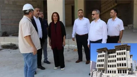 MİLLETVEKİLİ SÖYLEMEZ, MÜFTÜLÜK YERLEŞKESİNDE İNCELEMEDE BULUNDU