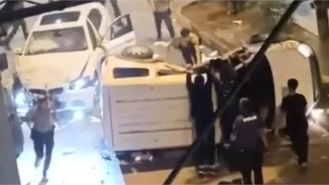 MERSİN'DE KAZA: 1 YARALI