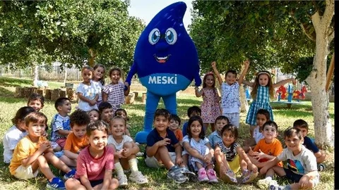 MESKİ, ÖĞRENCİLERİ SU TASARRUFU HAKKINDA BİLGİLENDİRİYOR