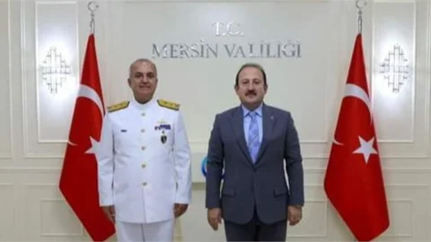 VALİ PEHLİVAN, TÜMAMİRAL RAFET OKTAR İLE GÖRÜŞTÜ