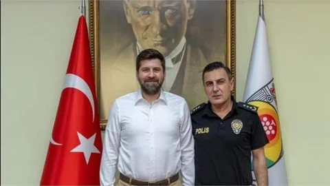 EMNIYET İLÇE MÜDÜRÜ ŞAHİN'DEN BAŞKAN BOLTAÇ'A ZİYARET