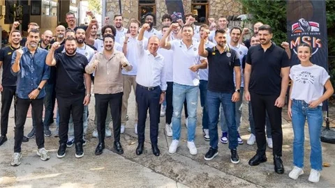 BAŞKAN SEÇER, ŞAMPİYON TAKIM MSK İLE BİR ARAYA GELDİ