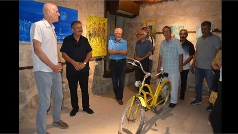 TADEKA’DA “HAREKET VE DENGE” RESİM SERGİSİ AÇILDI